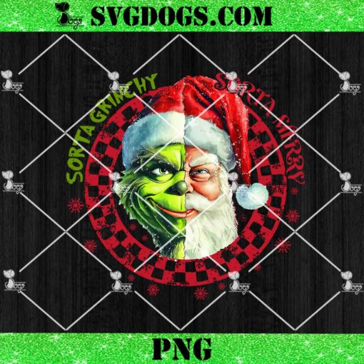 Sorta Grinchy Sorta Merry PNG, Grinch Christmas PNG, Wonderful Time PNG