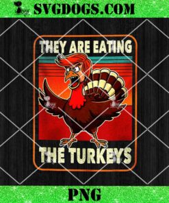 They Are Eating Turkey PNG, Funny Donald Trump Thanksgiving PNG