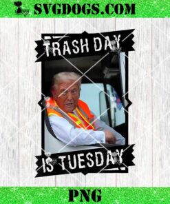 Donald Trump Rides In Garbage Truck PNG, Garbage Tee Trump PNG