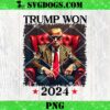 Funny Daddy’s Home Trump Pink 2024 PNG, Trump President 2024 PNG