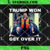 Trump Victory For America PNG, Trump Wins 2024 Election President Celebration PNG