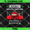 Wanted North Pole Correctional Assault PNG, Santa Hat PNG, North Pole Correctional Christmas PNG