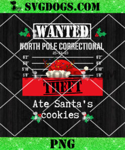 Wanted North Pole Correctional Bribery PNG, North Pole Correctional Christmas PNG