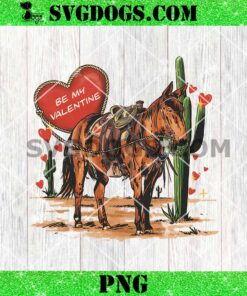 Western Be My Valentine PNG, Valentine Horse Rodeo PNG