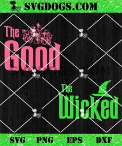 Wicked 2024 SVG Bundle, Wicked Glitter Font SVG, Wicked the Musical SVG PNG