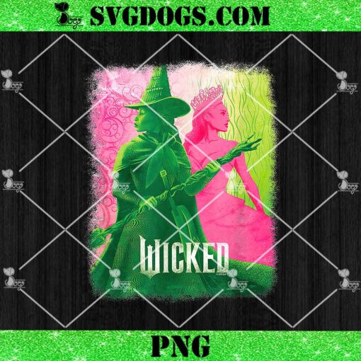 Wicked Elphaba And Glinda Tonal PNG