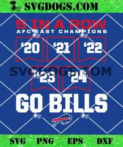 Buffalo Bills AFC East Champions 2024 PNG, Buffalo Bills claim franchise PNG