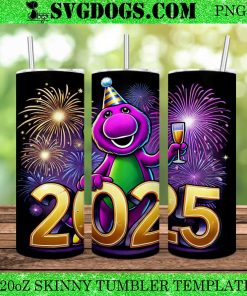 Bart Simpson New Years 20oz Tumbler Wrap PNG