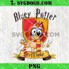 Socks Potter Ravenclaw PNG, Harry Potter Bluey PNG