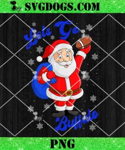 Christmas Santa Let’s Go Buffalo PNG, New York Buffalo Bills Sports PNG