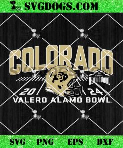 Colorado Buffaloes Alamo Bowl 2024 Football SVG