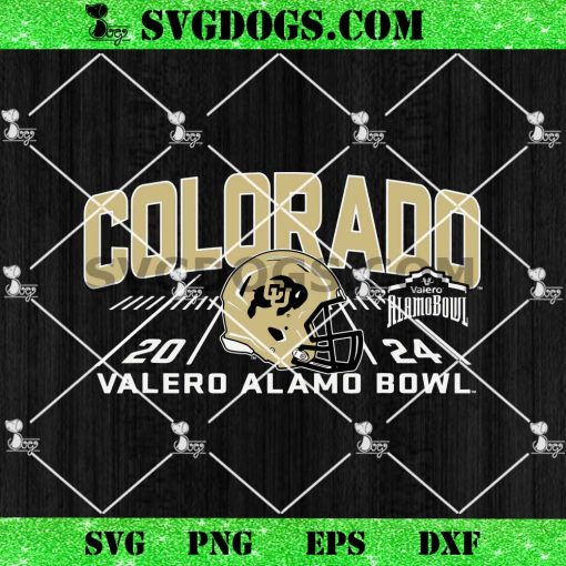 Colorado Buffaloes Alamo Bowl 2024 Football SVG