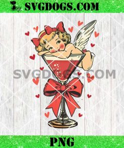 Cupid Coquette Bow PNG, Valentine Day PNG