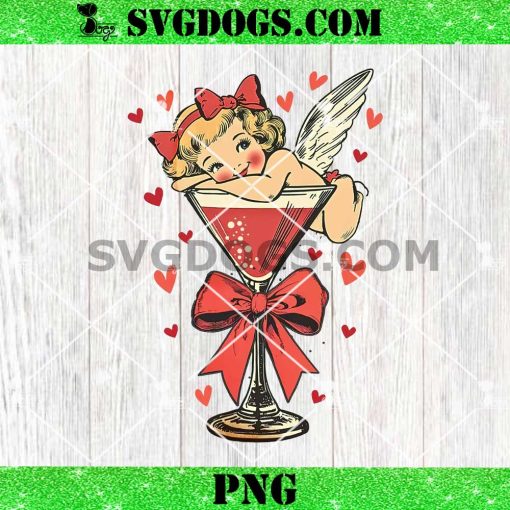 Cupid Coquette Bow PNG, Valentine Day PNG