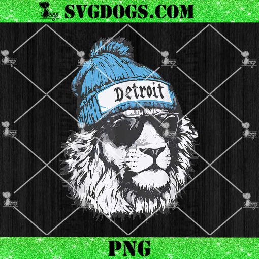 Detroit Lions Santa Christmas PNG, Detroit Lovers PNG