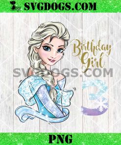 Frozen Birthday Girl 3 PNG