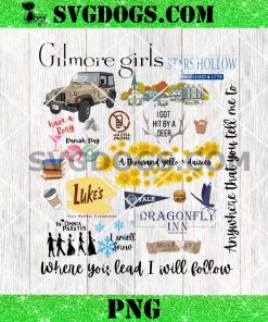 Gilmore Girls Collage PNG