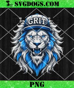 Grit Detroit Lions PNG, Lion Lover PNG