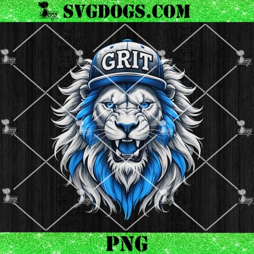 Grit Detroit Lions PNG, Lion Lover PNG