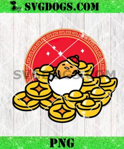 Gudetama the Lazy Egg Happy New Year PNG, Lunar New Year 2025 PNG