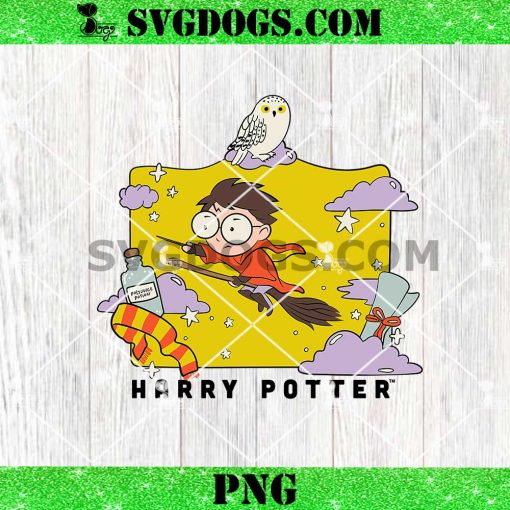 Harry Potter Icons Cartoon Portrait PNG