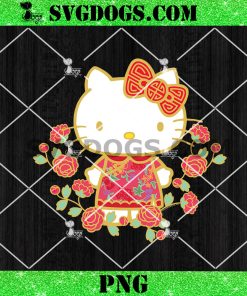 Hello Kitty Happy New Year 2025 PNG