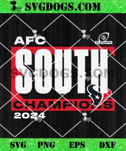 Houston Texans 2024 AFC South Division Champions SVG