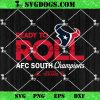 Houston Texans 2024 AFC South Division Champions SVG