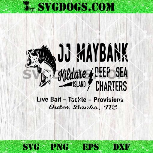 JJ Maybank OuterBanks SVG, JJ Fishing SVG PNG