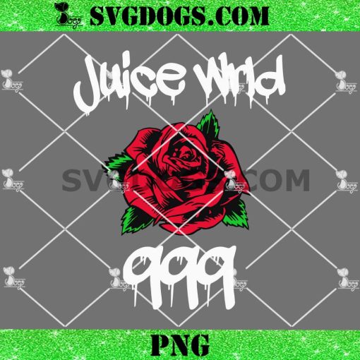 Juice WRLD 999 Rose SVG, Juice WRLD Rapper SVG PNG