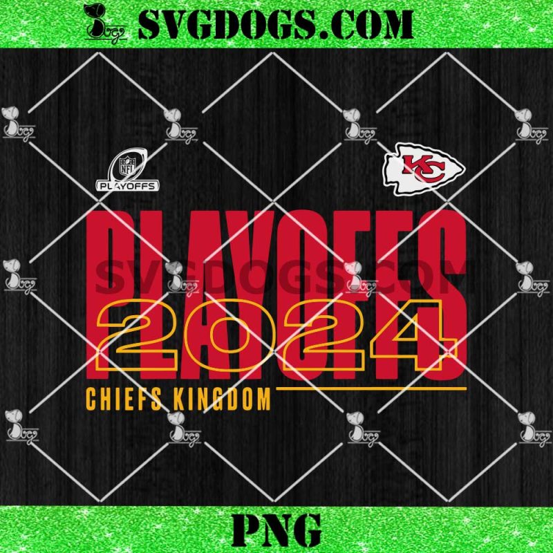 Kansas City Chiefs 2024 NFL Playoffs SVG