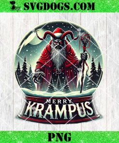 Krampus Is Coming To Town Horror PNG, Merry Krampus Christmas PNG