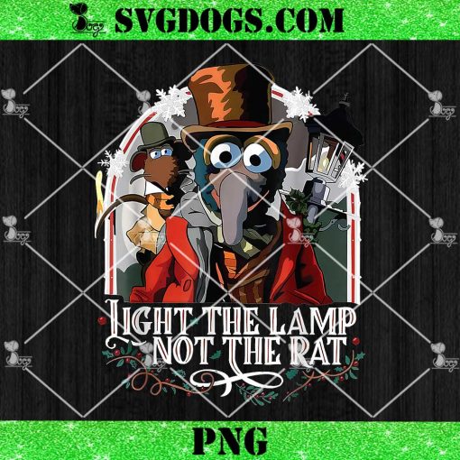 Light The Lamp Not The Rat Christmas PNG, Muppet Christmas Carol PNG