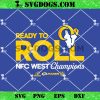 Los Angeles Rams NFC West Champions 2024 SVG, Los Angeles Rams SVG