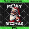 Rizz The Season Trump Christmas Santa Pajama PNG