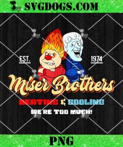 Miser Brothers Heating Cooling PNG, Brothers Christmas PNG