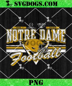 Notre Dame Fighting Irish Sugar Bowl CFP 2024-2025 Football PNG