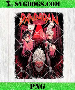 Cool Shonen Manga Anime DandaDan PNG