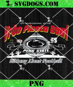 Penn State Nittany Lions Fiesta Bowl CFP 2024-25 Football PNG