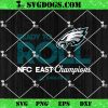 Philadelphia Eagles NFC East Champions 2024 SVG