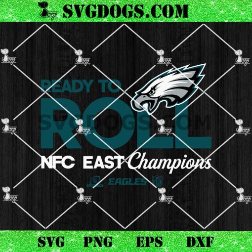 Philadelphia Eagles 2024 NFC East Division Champions SVG