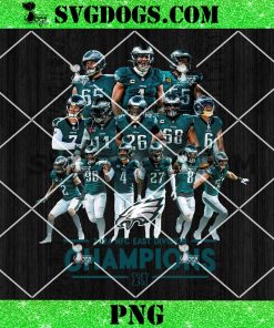 Philadelphia Eagles 2024 NFC East Division Champions PNG 1