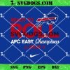 Buffalo Bills AFC East Champions 2024 PNG, Buffalo Bills claim franchise PNG