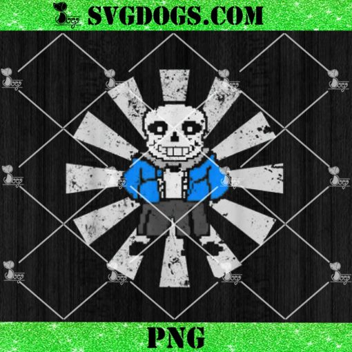 Sans Skeleton Cool Pixel PNG, Cool Sans Pixel PNG