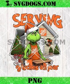 Serving Grinches All Year Christmas The Home Depot PNG, Christmas The Home Depot PNG