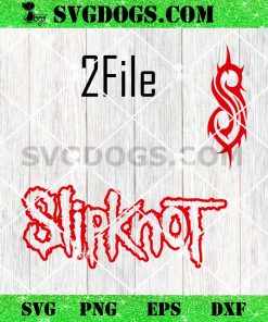 Slipknot Logo SVG, Music Rock Legends SVG PNG