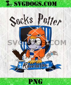 Socks Potter Ravenclaw PNG, Harry Potter Bluey PNG