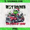 Im Booked Grinch Christmas Hairstylist PNG, Grinch hair stylist PNG