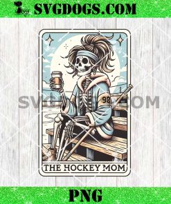 The Hockey Mom PNG, Hockey Mom Tarot Card PNG