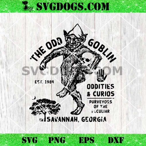 The Odd Goblin Unusual Occult SVG, Goblin Mode Strange SVG PNG